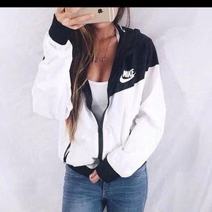 Nike rain coat material jacket